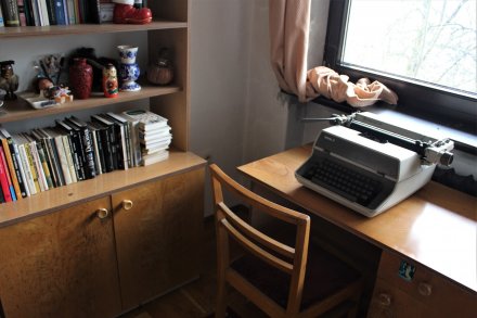 Wnętrza domu Jerzego Pilcha